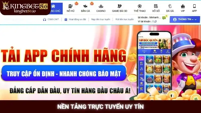 Nền tảng trực tuyến uy tín Nền tảng trực tuyến uy tín